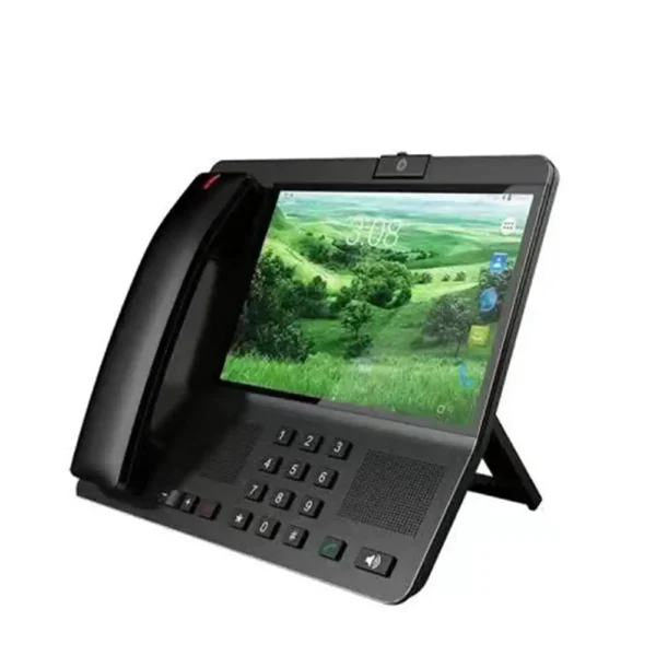 SQ LS-200 Smart LTE 4G Fixed Wireless Landline Android 8.1 compatible 4G SIM Network Video Phone 8 inch IPS TFT Screen with 4000 mAh Battery