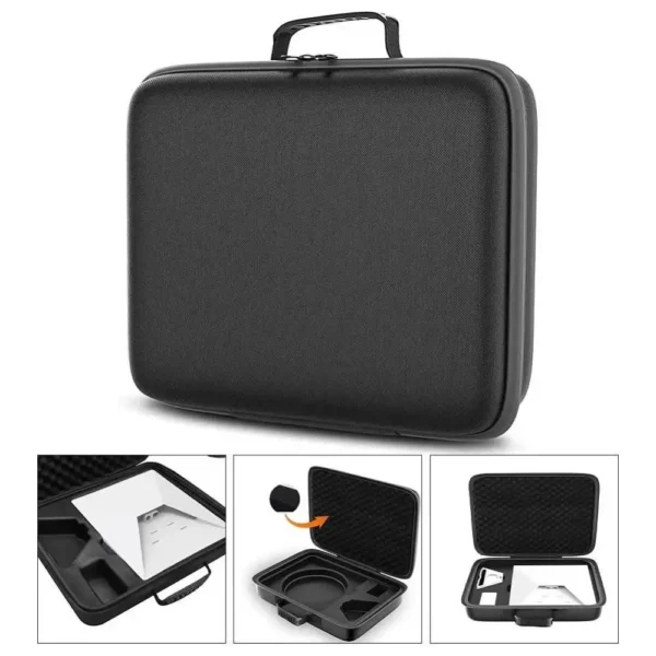 Starlink Mini Travel Bag, Shockproof EVA Storage Box, Premium Quality, Hard-Shell Protection, Impact-Absorbing Foam Interior, Black | TS18