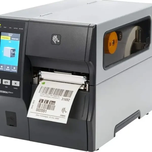 ZEBRA Zt411 Thermal Transfer Industrial Printer, 203 dpi Print Width 4 in Serial, USB, Ethernet, Bluetooth |