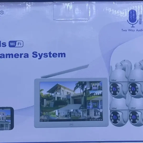 Sri Home Camera 8 camera set wireless with screen builtin nvr