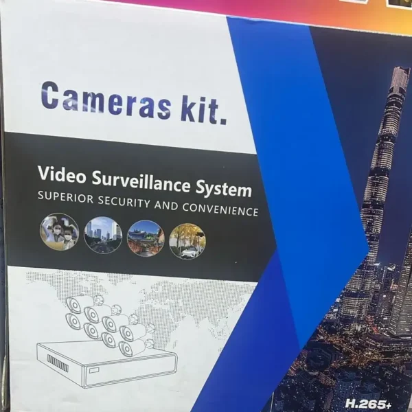 winpossee 5mp 8 camera wireless wifi complete kit set