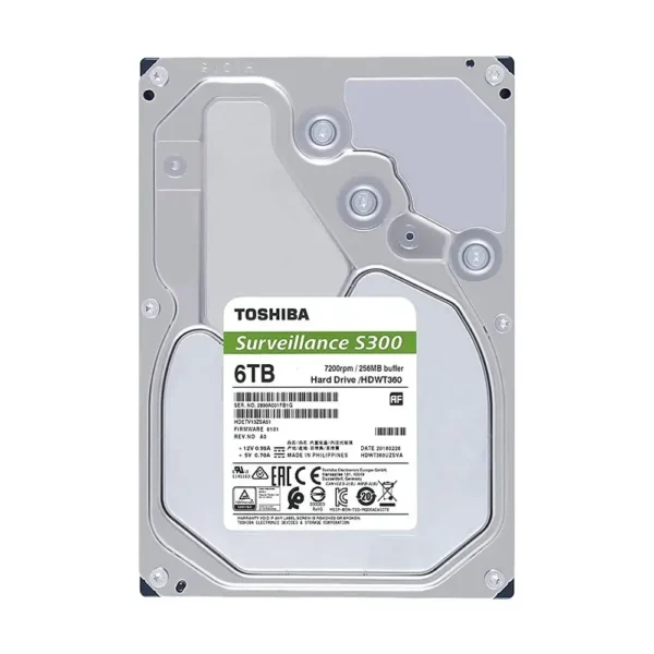 Toshiba 6tb hard disk 3 years warranty original
