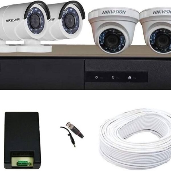 Hikvision 4 channel kit
