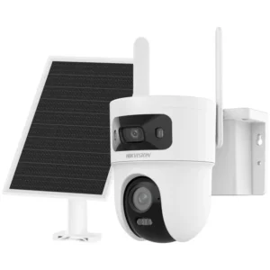 Hikvision SP8-D 4G Solar PT Security Camera DS-2CFSP8-D/4G – 24/7 Solar Powered Outdoor CCTV Camera with Pan & Tilt, 4G