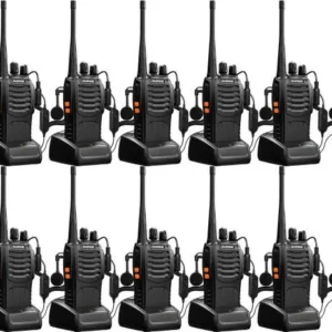 Baofeng BF 888s Portable Two Way Radio 10 Pieces 420-450MHz 16 Channels