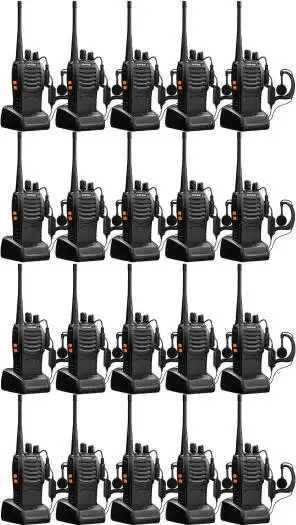 Baofeng BF 888s Portable Two Way Radio 20 Pieces 420-450MHz 16 Channels