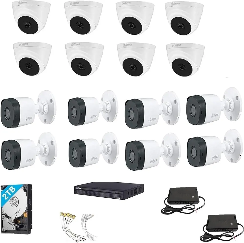 Dahua 16 2MP camera set complete with hard disk