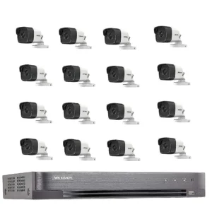hikvision 16  camera set 2MP complete with hard disk all outdoor dubai